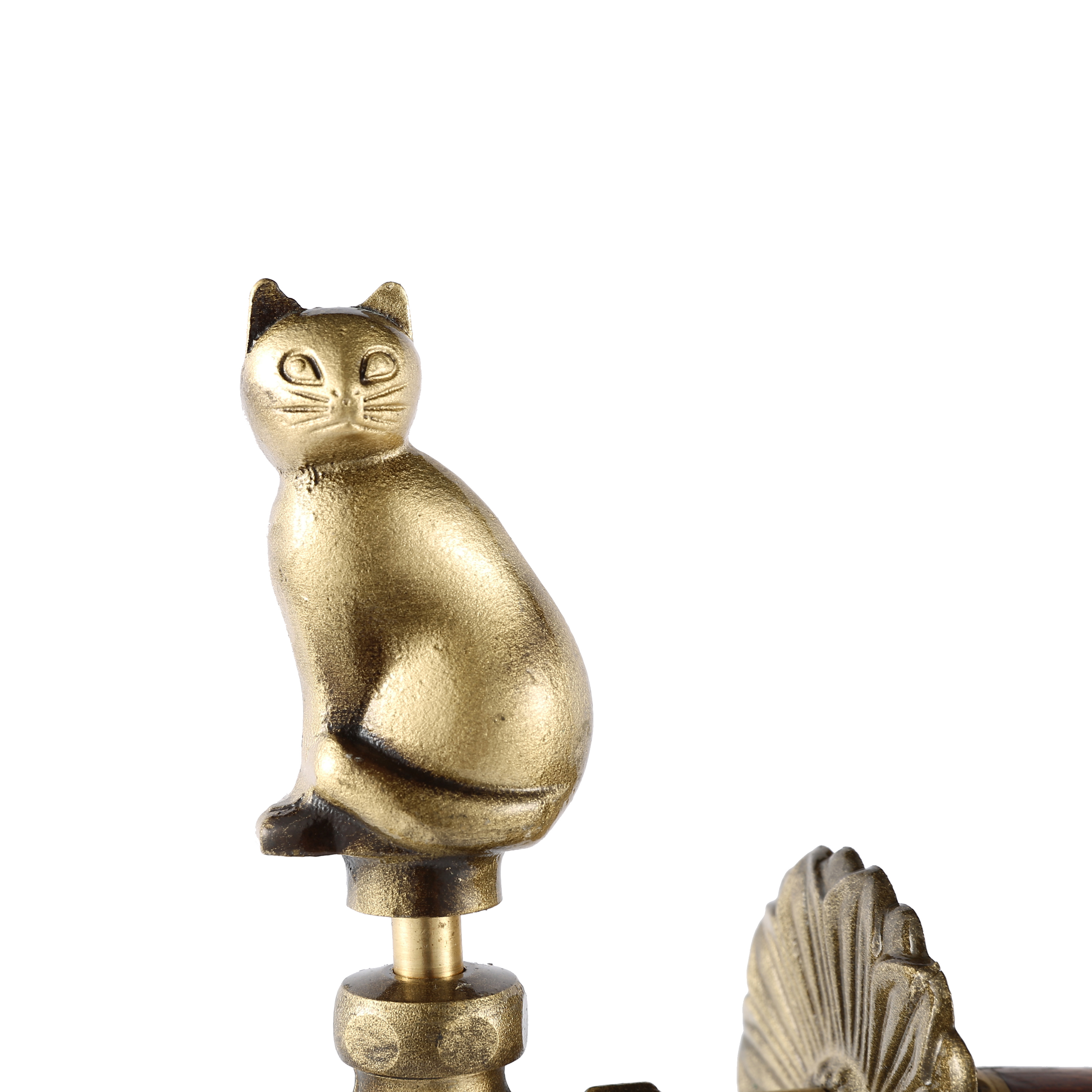 YT3023 cat shape bibcock, ancient brass color1/2"