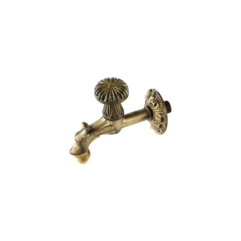 Art Faucet Series 3009 bronzeYT3009  ancient brass color, dragon, round handle1/2"